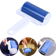 Load image into Gallery viewer, Reusable Washable Roller Dust Cleaner Lint Sticking Roller for Clothes Pet Hair Cleaning Household Dust Wiper Tools